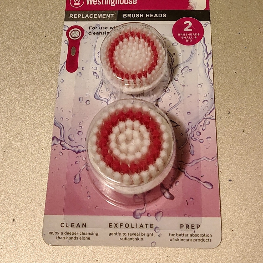 Replacement Brush Heads - Red and White